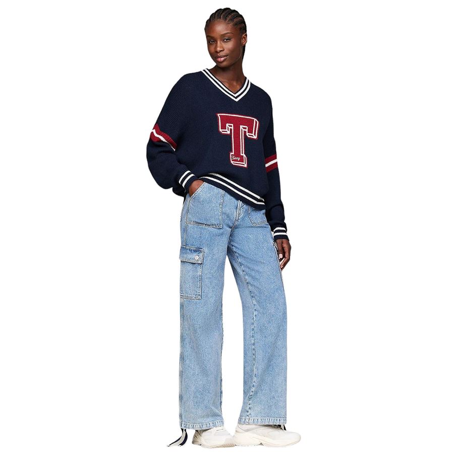 Jeans Claire Larghi A Vita Alta Tommy Jeans | DW0DW181761A5